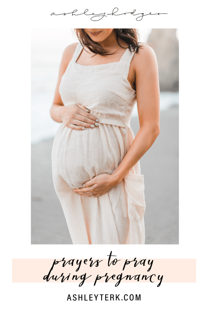 11 Beautiful Pregnancy Prayers to Pray for During Your Pregnancy featured by popular Los Angeles life and style blogger and expecting mom, Ashley Hodges